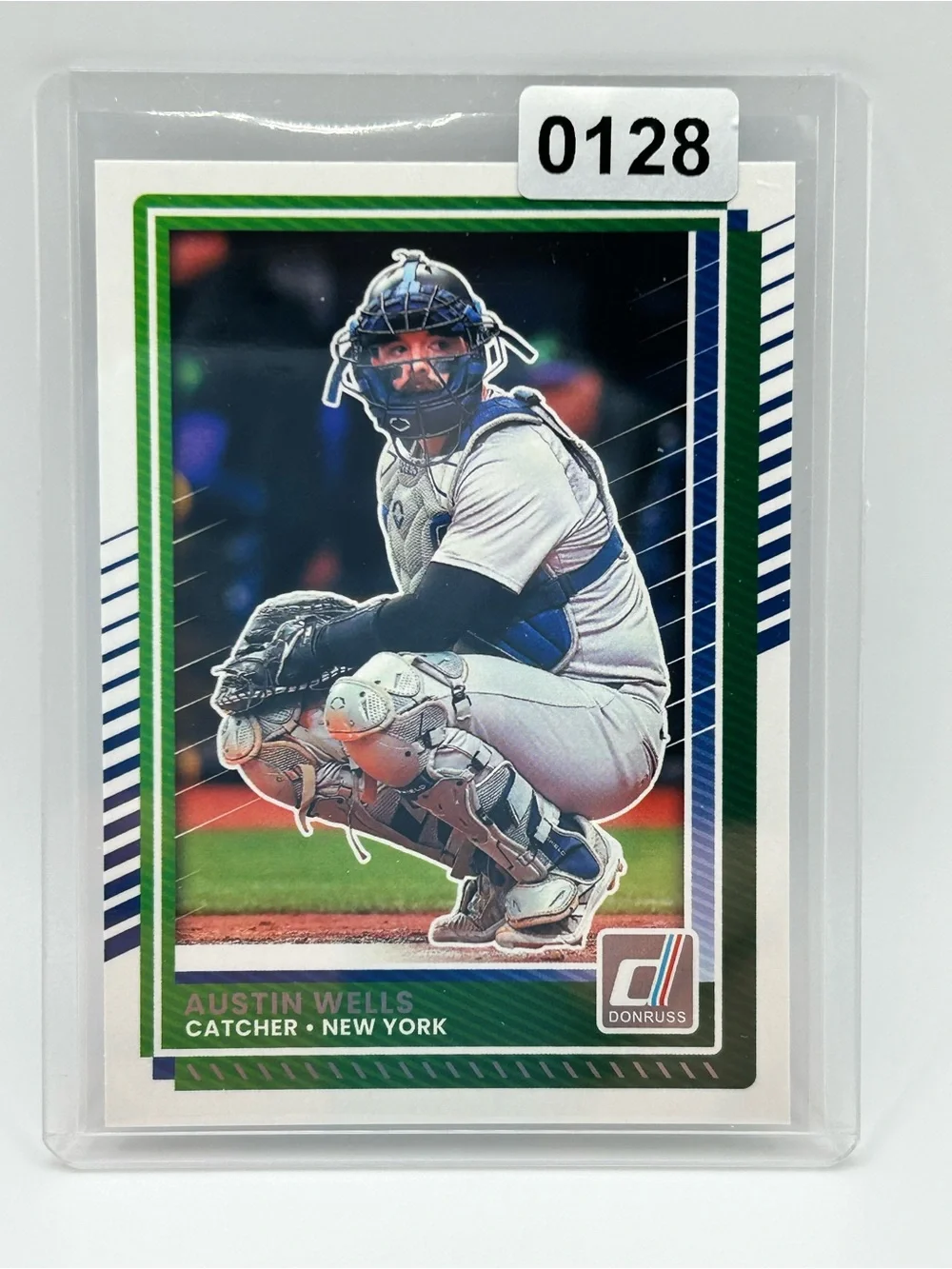 Austin Wells Donruss Baseball Card ⚾️ New York